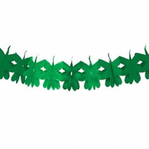 Гирлянда Цветы зеленая, 300 см