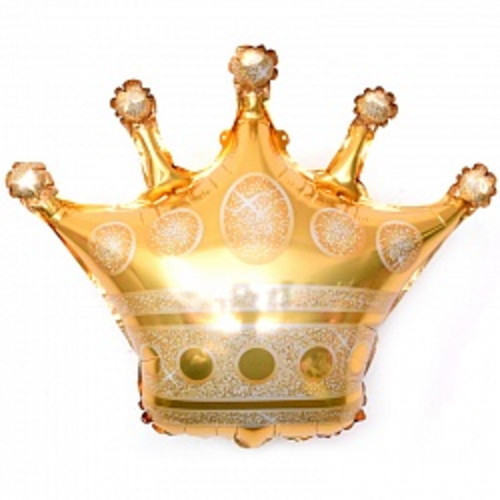 Фольгированный шар Золотая корона 71 см