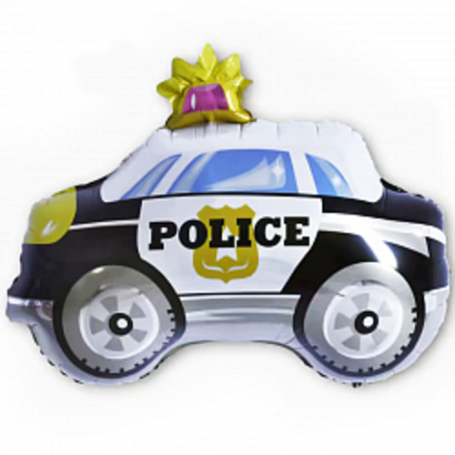 Фольгированный шар-фигура Полицейская машина, 74 см