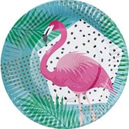 Тарелки Фламинго 17см, 6шт