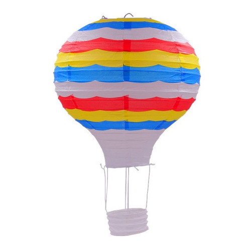 Подвесной фонарик (в виде воздушного шара) цветной, D=30см