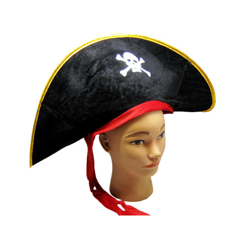 Шляпа Пирата Велюр