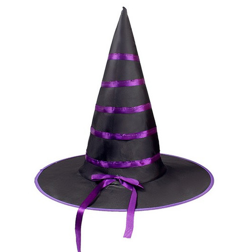 Колпак Ведьмы с фиолетовой лентой