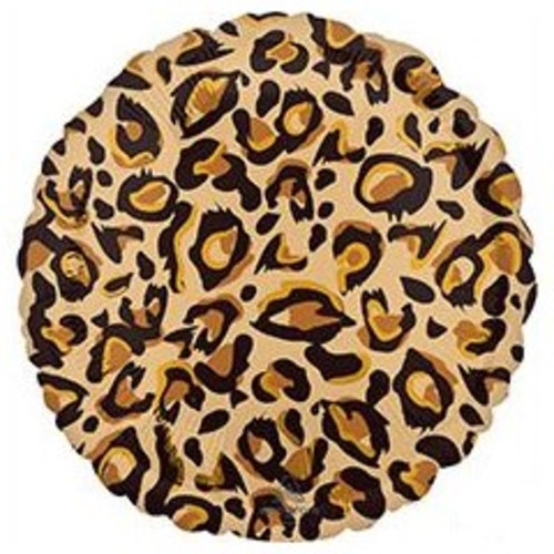 Фольгированный шар Леопард Сафари, 46см