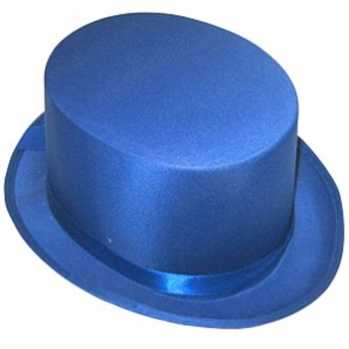 Шляпа Цилиндр синий