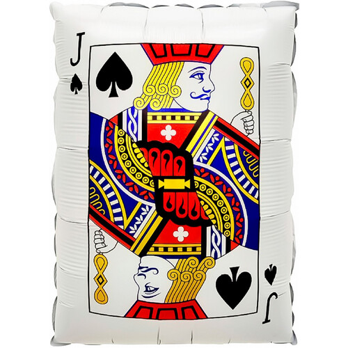 Воздушный шар Карта Валет 50 см