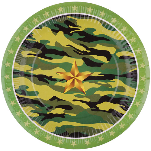 Тарелки Звезда Камуфляж, 6 шт 18см