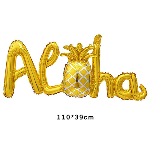 Воздушный шар ALOHA 110х39 см