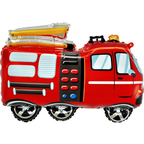 Воздушный шар Пожарная машина 69см