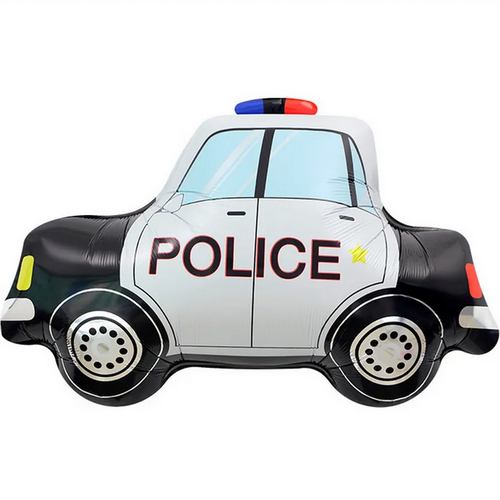 Воздушный шар фольгированный Полицейская машина 79см