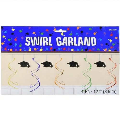Гирлянда Спирали Выпускной мульти 3,6м