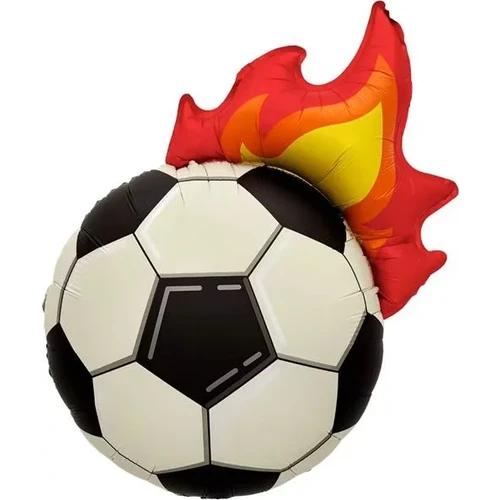 Воздушный Шар Футбольный мяч, Пылающий Гол 69 см