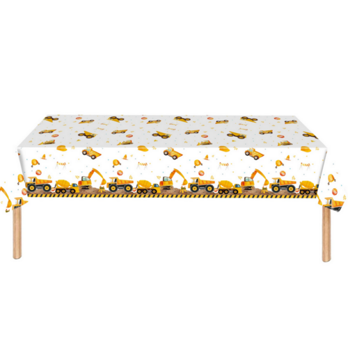Скатерть Строительная техника 274х137см