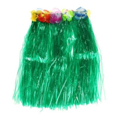 Гавайская юбка зеленая, 40см