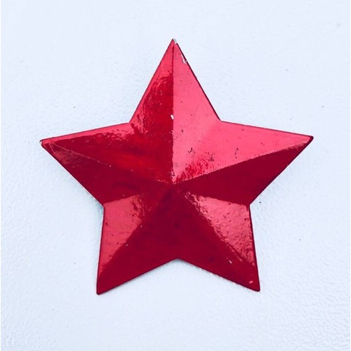 Значок звезда красная 3,5см