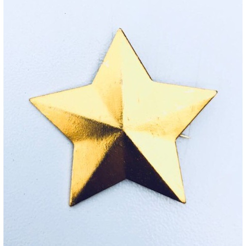 Значок звезда золотая 3,5см