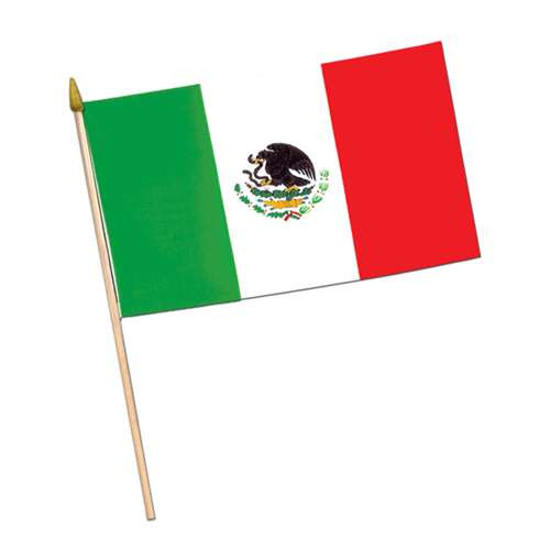 Мексиканский флаг, 21х14см