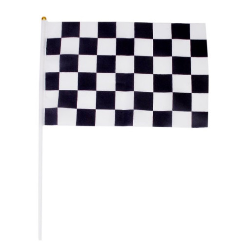 Флаг Гонки F1, 14х21см