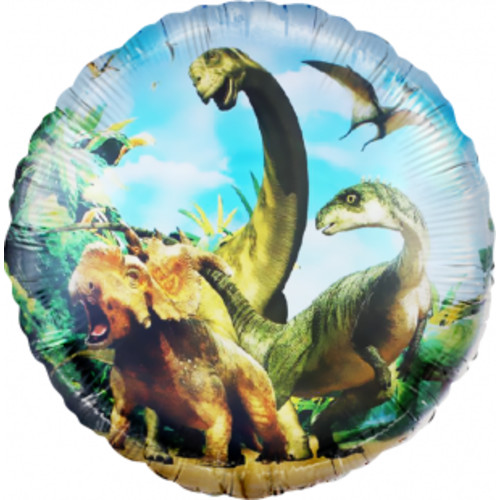 Фольгированный шар Динозавры Юрского периода, 46 см