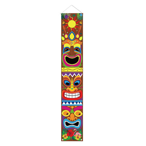 Декорация-баннер Гавайи Тотем, 180х30 см №1