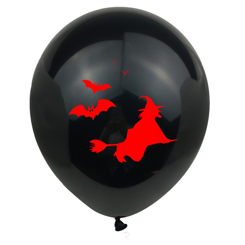 Воздушный шарик Happy Halloween party №4
