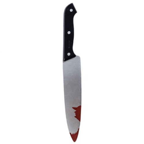 Нож кровавый пластик 33см