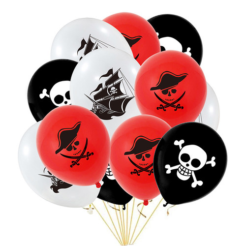 Набор шаров Пиратская вечеринка, 10шт