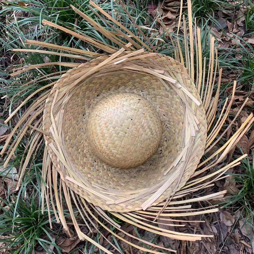 Гавайская шляпа коричневый