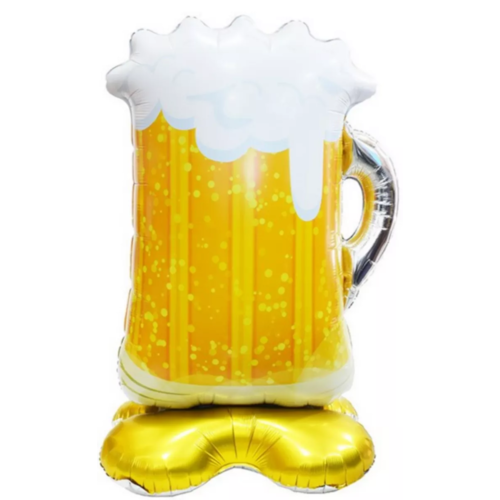 Воздушный Шар 3D фигура на подставке Пиво 147 см