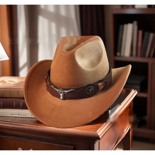 Ковбойская шляпа Техас бежевая песочная