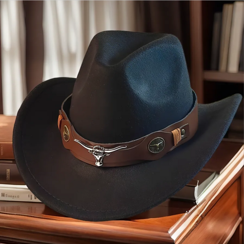 Ковбойская шляпа Техас черная