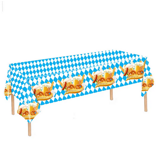 Скатерть на праздник Октоберфест Пиво 137*274CM