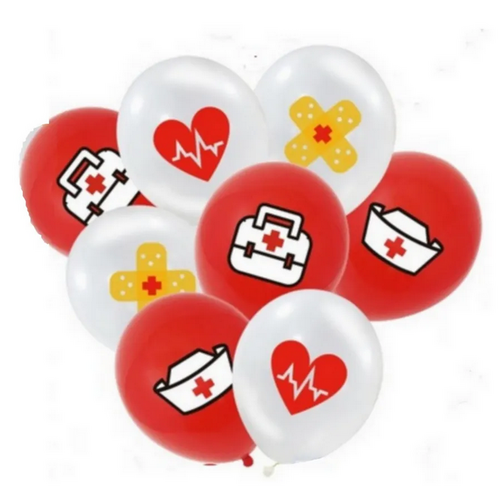 Воздушные шарики Доктор Врач 10шт