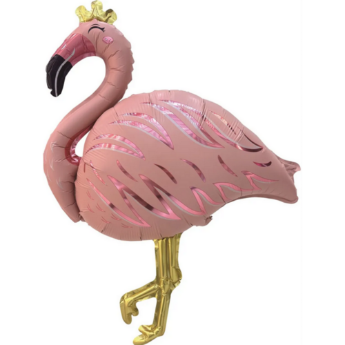 Воздушный шар Фламинго Алиса в стране Чудес 94 см